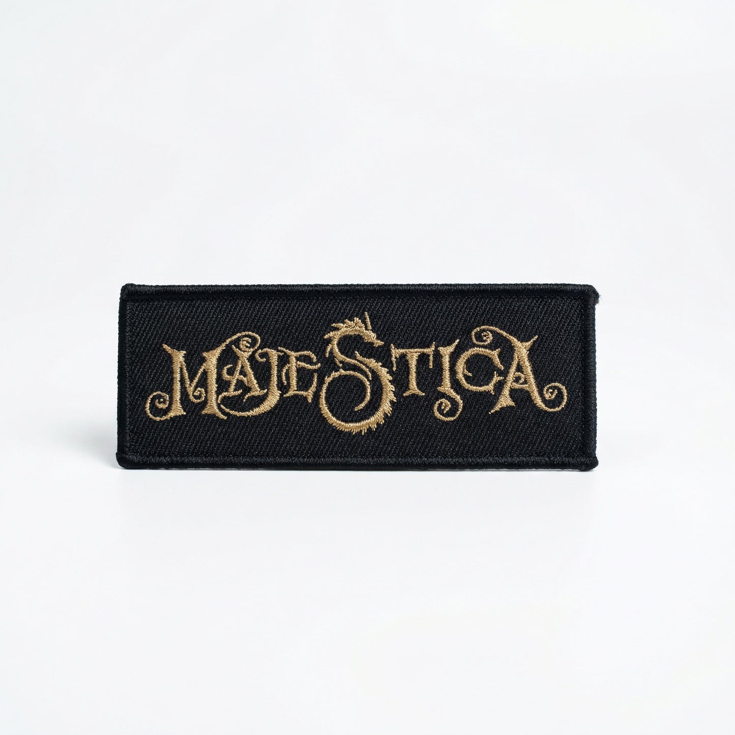 Majestica Gold Logo Patch
